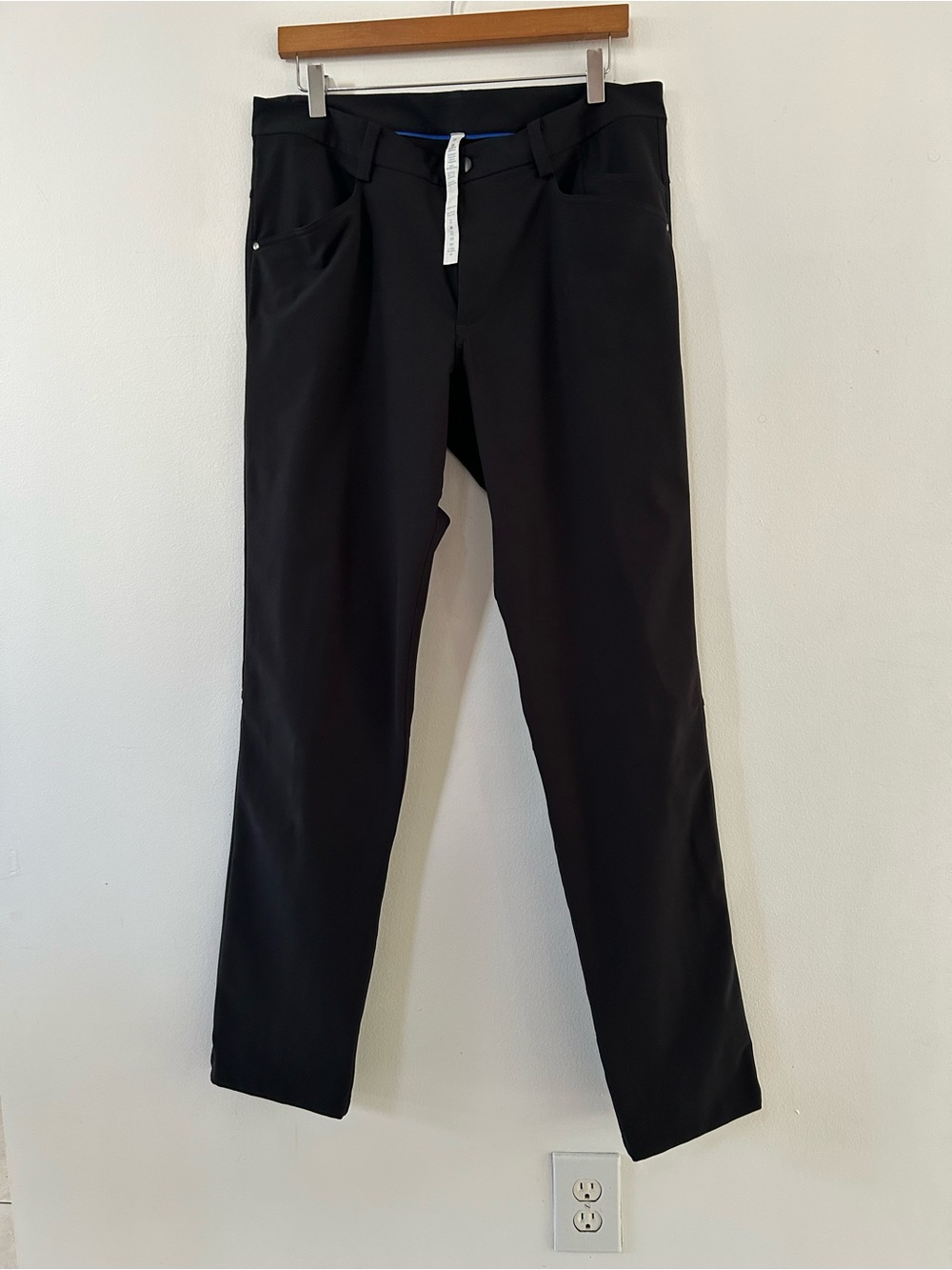 lululemon athletica ABC Pant Slim 36x34 Abrasion Resistant LM5ABNS Black